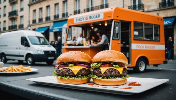 Savourez des burgers locaux avec le food truck à reims
